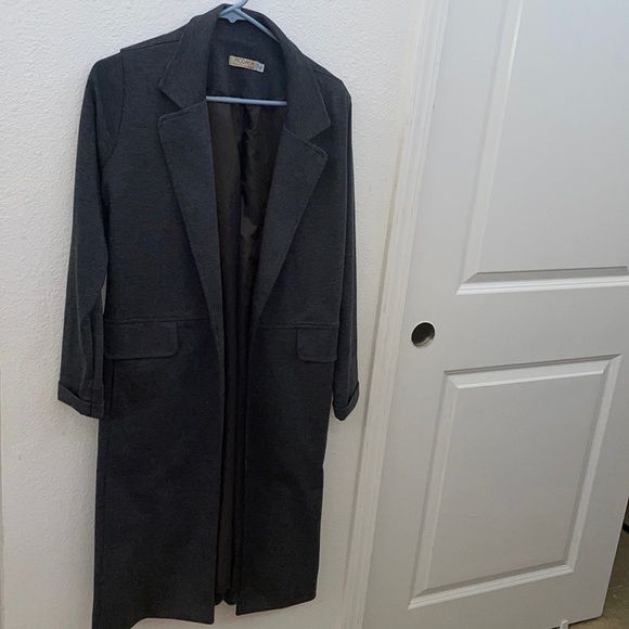 moddana Jackets & Blazers - Modana XL grey quote, never used’ long
